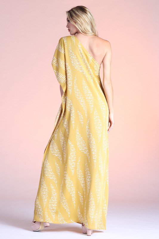 Cary One Shoulder Maxi