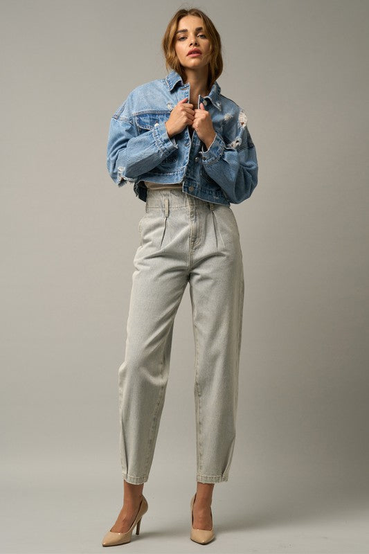 Dream Bigger Super High Waist Balloon Jeans