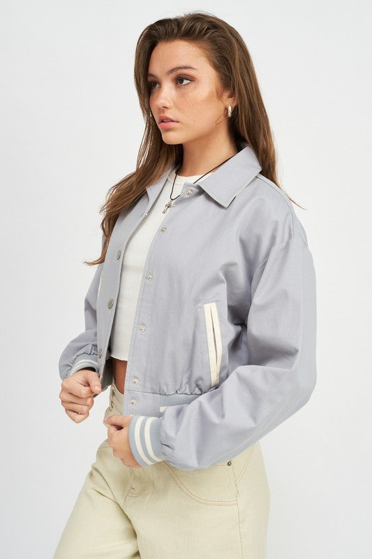 Chic Bomber Jacket