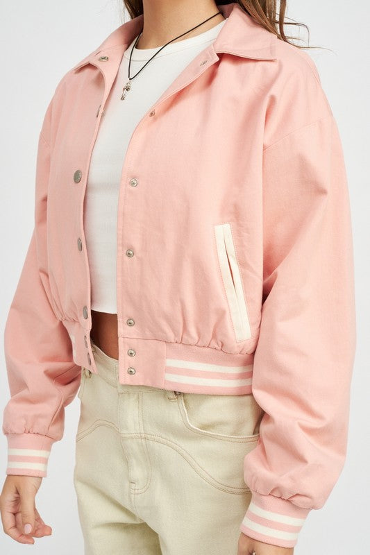 Chic Bomber Jacket