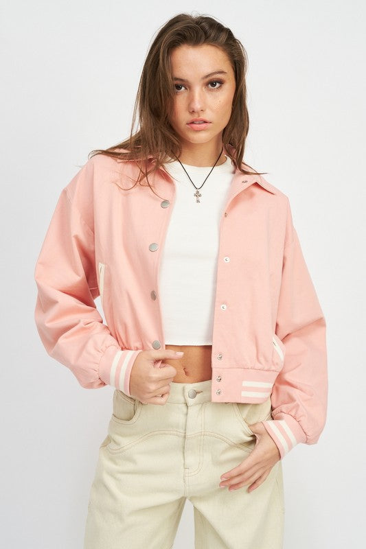 Chic Bomber Jacket
