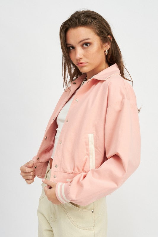 Chic Bomber Jacket