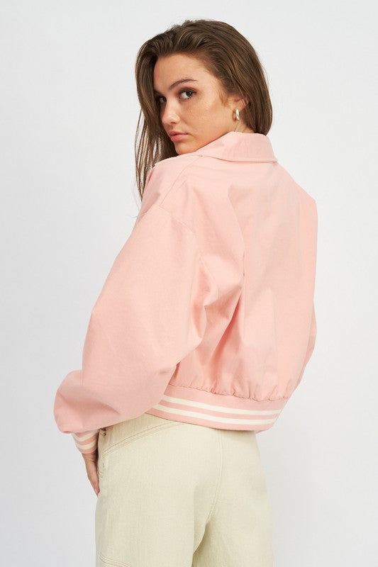 Chic Bomber Jacket