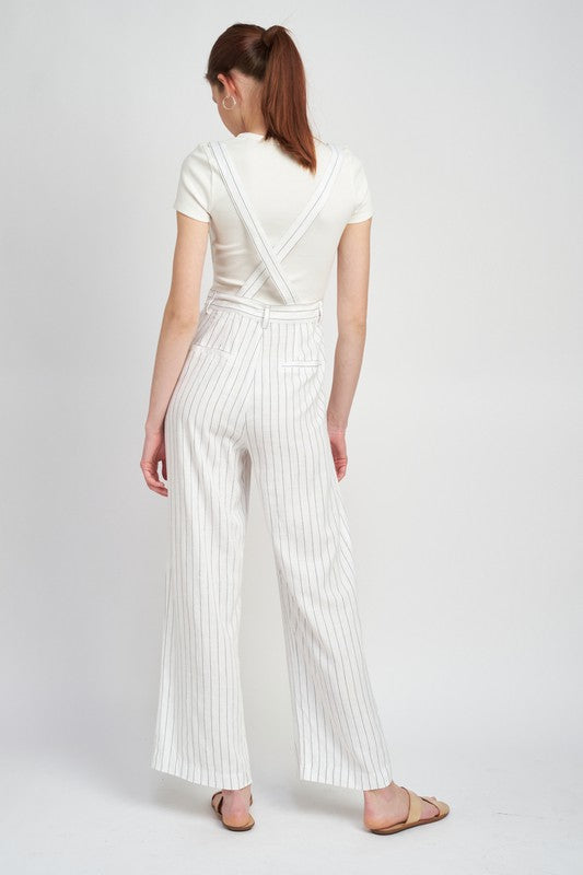Janet High Waist Suspender Trouser