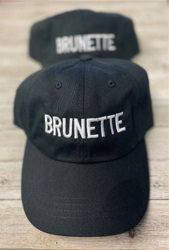 Brunette Baddie Hat