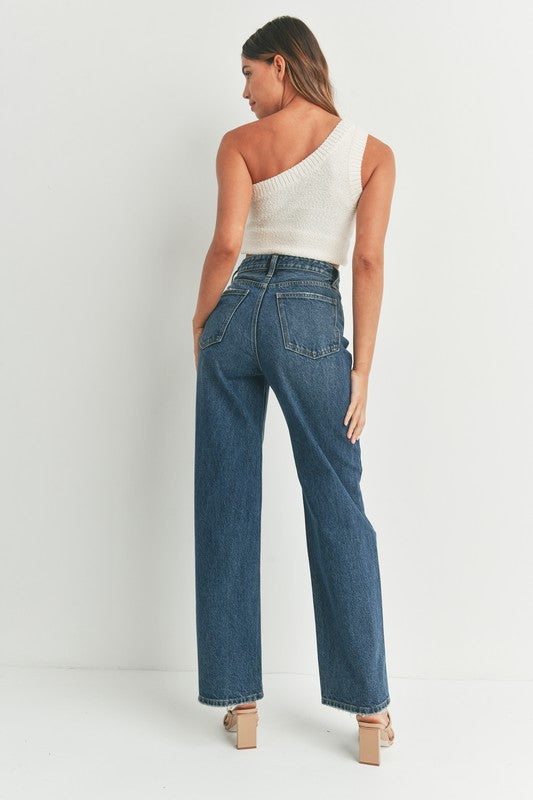 Harper High Waist Skater Jeans