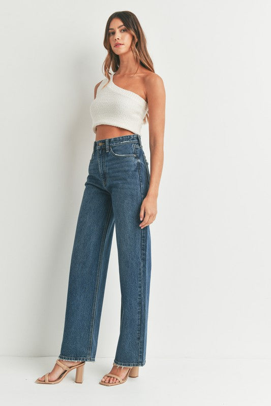 Harper High Waist Skater Jeans