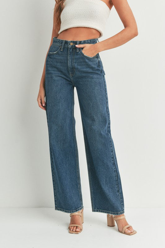 Harper High Waist Skater Jeans