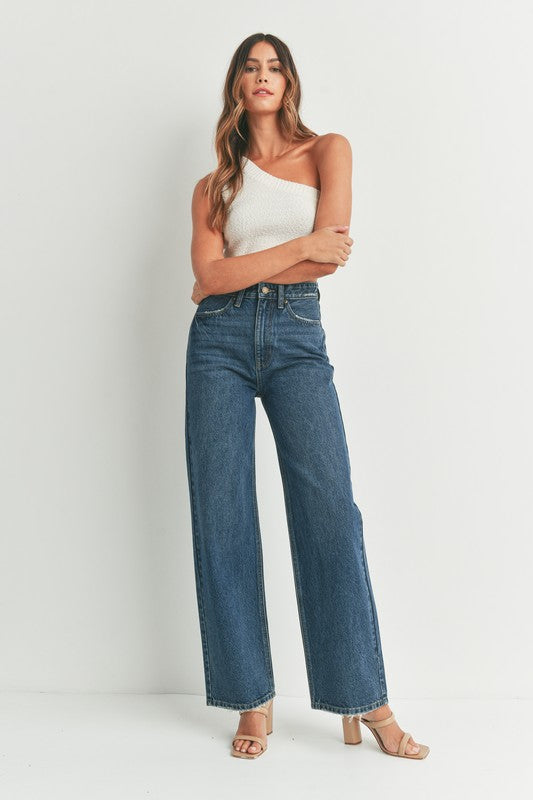 Harper High Waist Skater Jeans