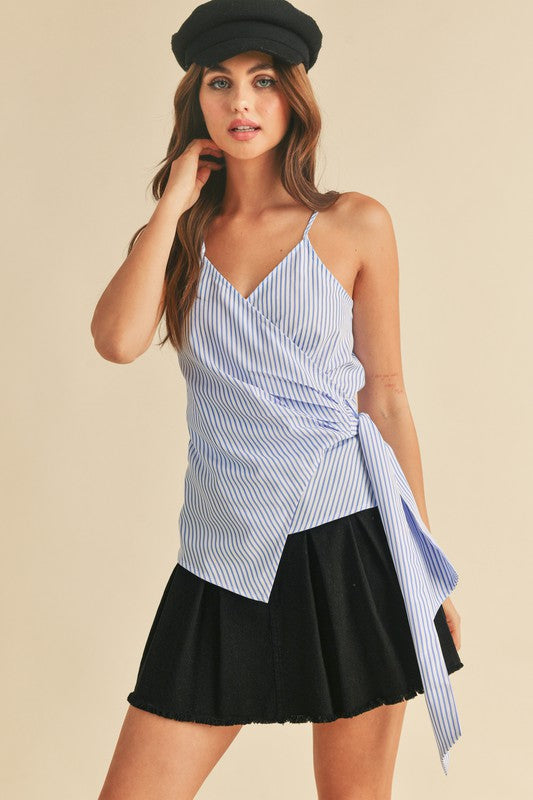 Spring Nights Wrap Top