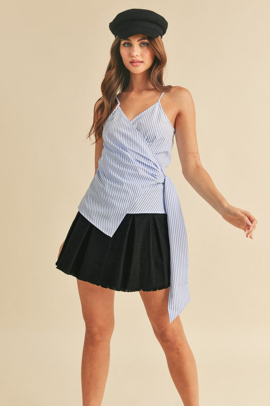 Spring Nights Wrap Top