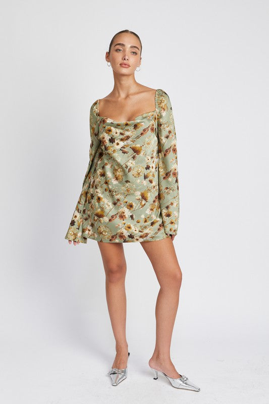 Danny Floral Mini Dress