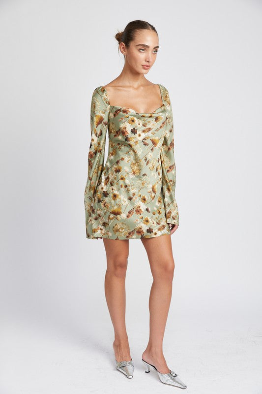 Danny Floral Mini Dress