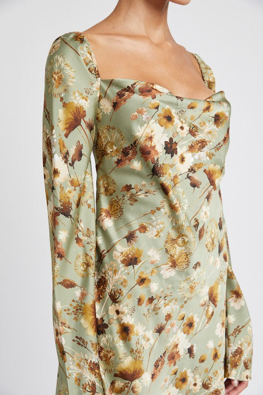 Danny Floral Mini Dress