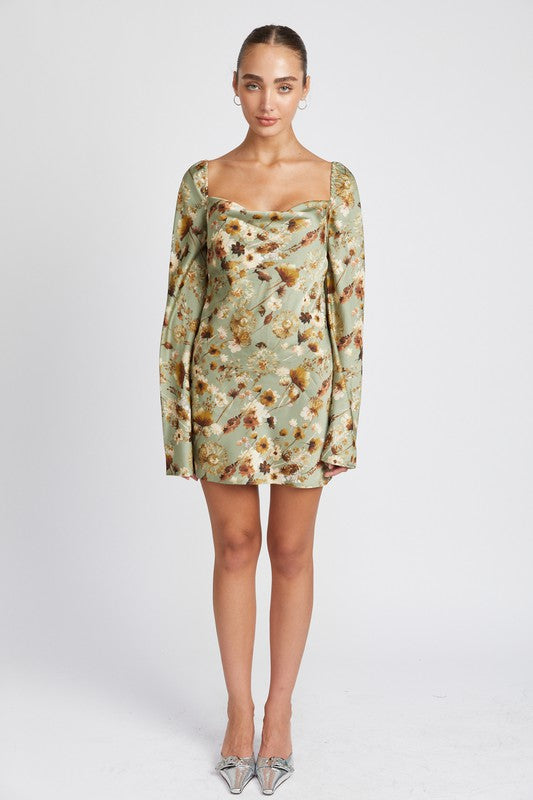 Danny Floral Mini Dress