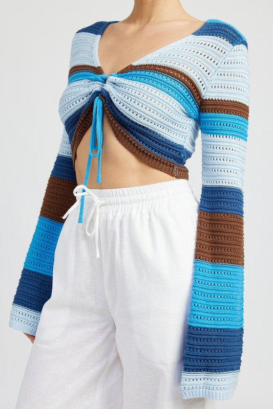 Winter Vacay Crochet Top