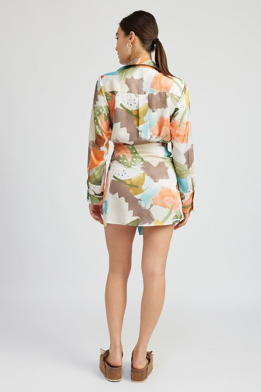 Parlay Shirt Dress