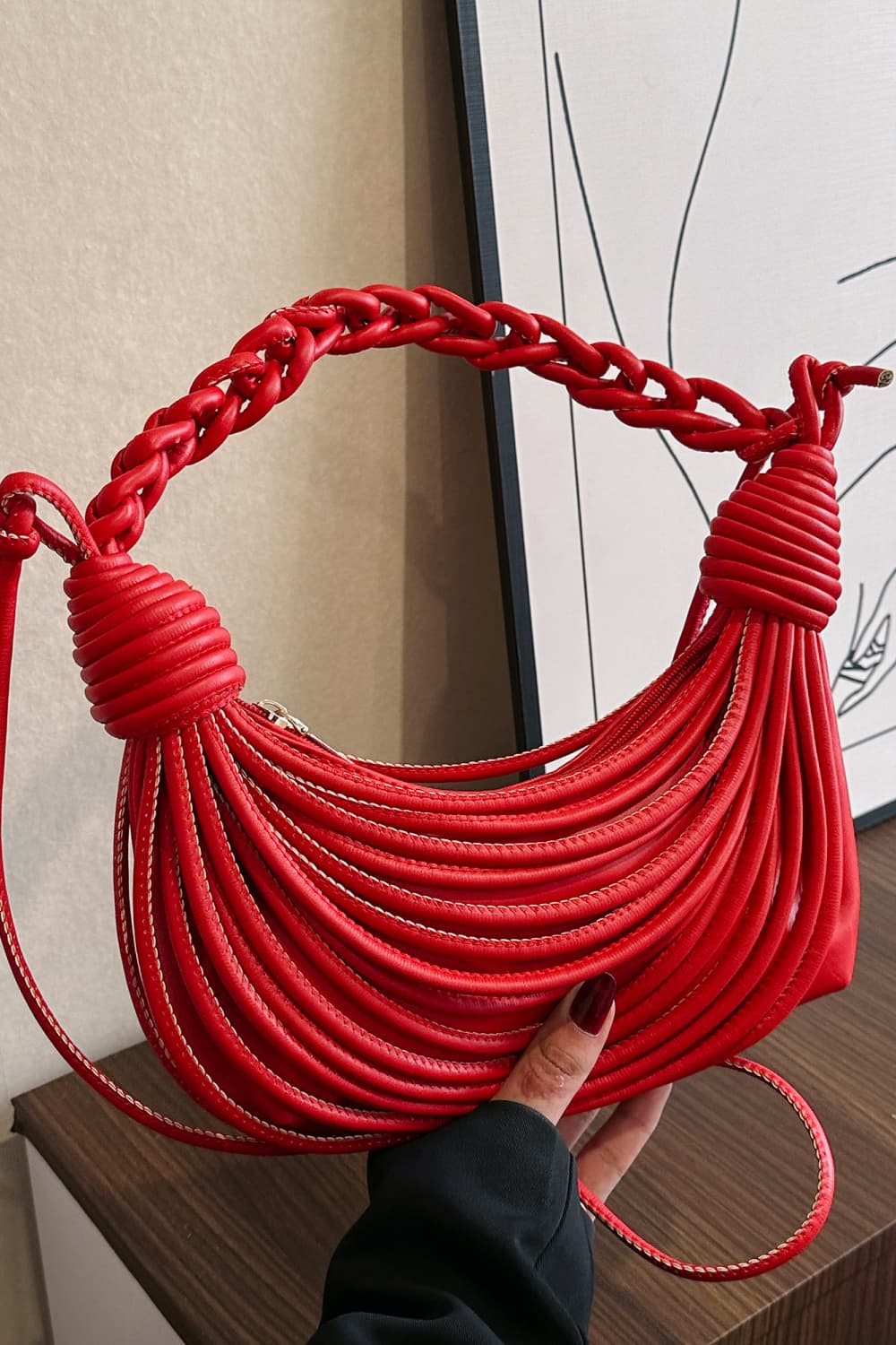 IT girl PU Leather Handbag