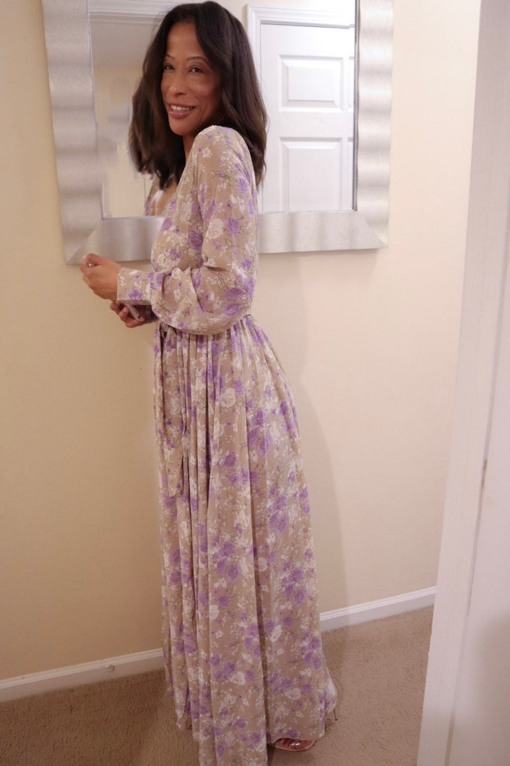 Bridgerton Floral Maxi Dress