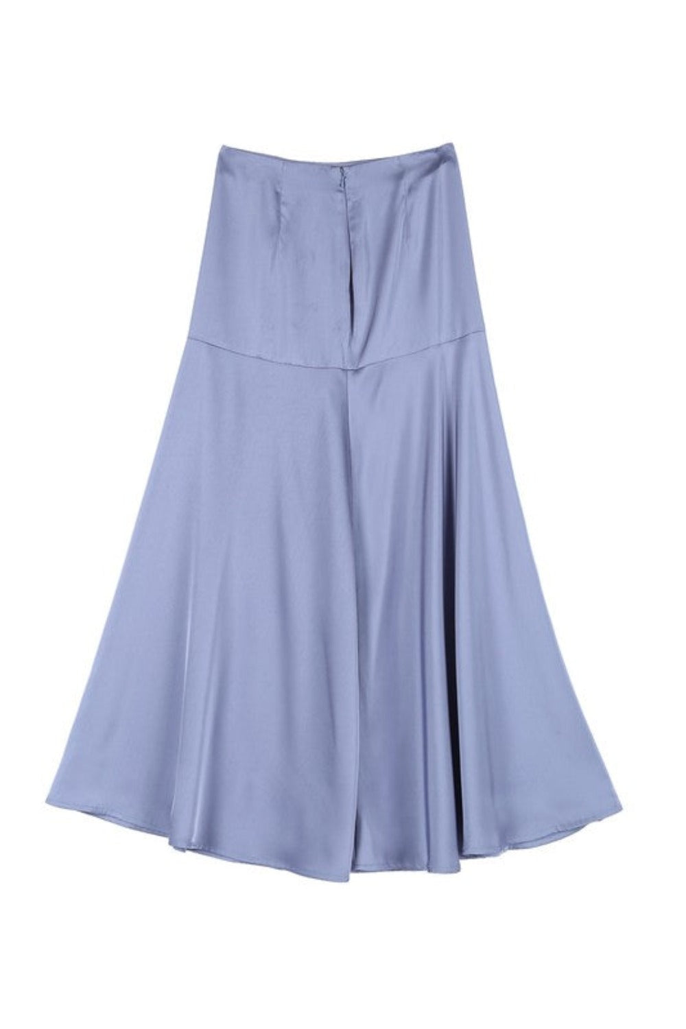 Coco Latte Satin Two Piece Mermaid Dress Set