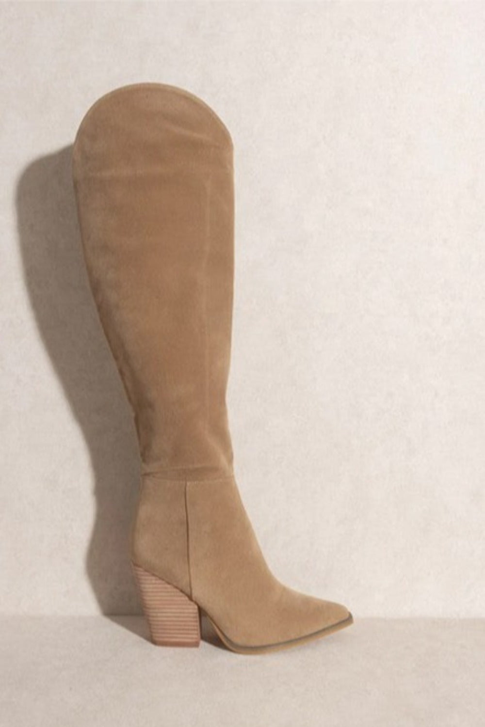 Clara Western Knee High Boots
