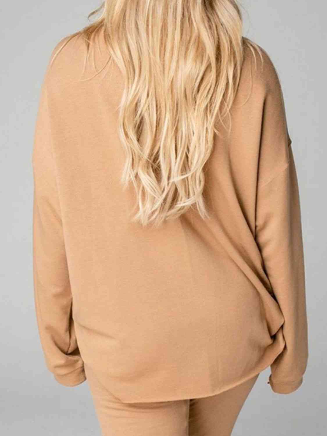 Tally Girl Distressed Sweatshirt and Joggers Set