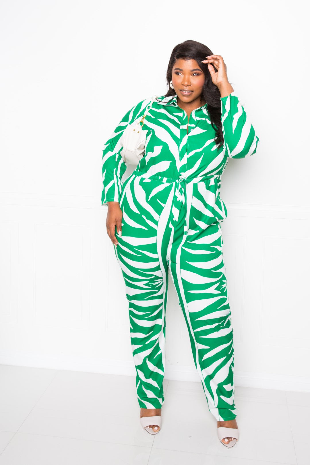 Listen Up Long Sleeve Jumpsuit