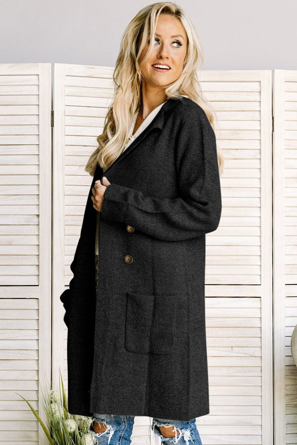 Make it Count Open Front Cardigan