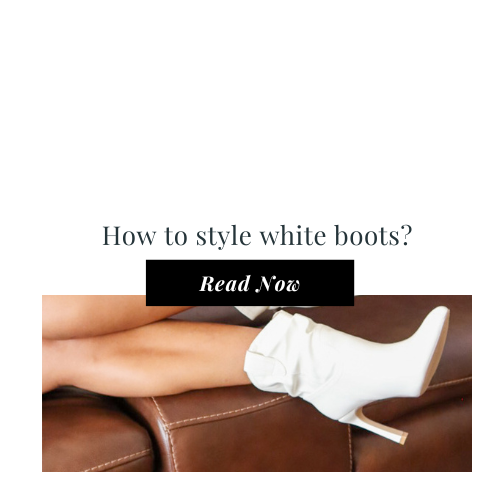 How to style white boots for fall winter season