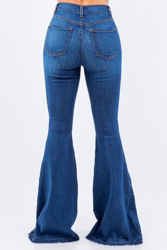 Amber Bell Bottom Jean - 36" Inseam