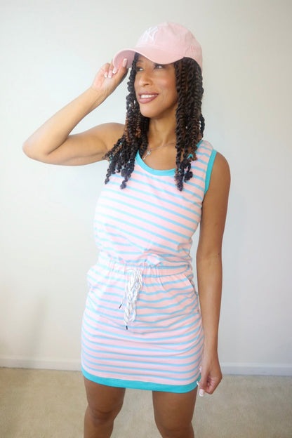 Brooklyn Baby Drawstring Mini Tank Dress