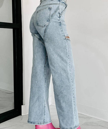 MULTI-POCKET HAND-DRILLED JEANS FOR RUGGED STYLE AND ARTISAN: Black / S