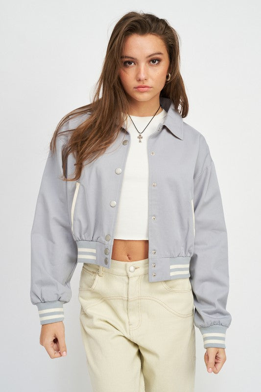 Chic Bomber Jacket