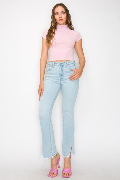 Camila High Rise Boot Cut Jeans
