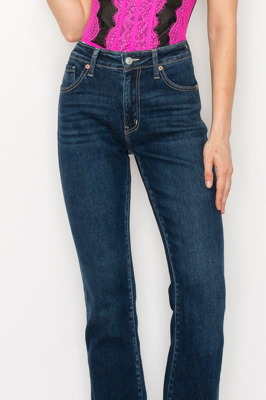 Vanessa HIGH RISE SKINNY BOOTCUT JEANS