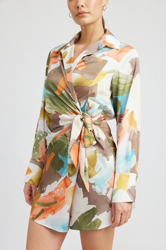 Parlay Shirt Dress