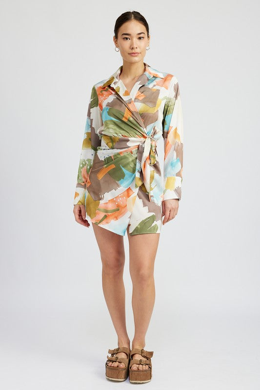 Parlay Shirt Dress