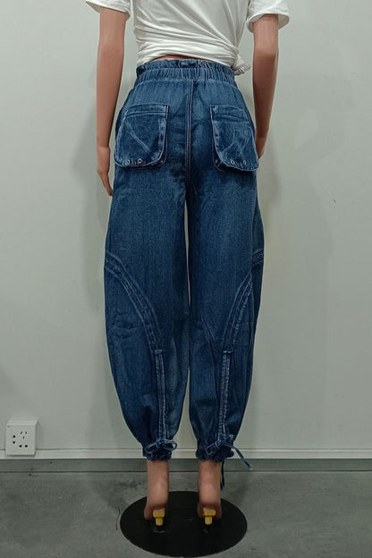 Do it Big Harlem Harem Style Denim Jeans