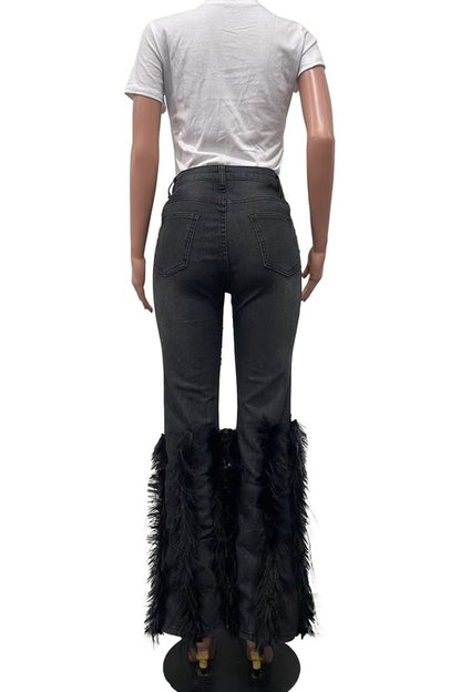 Fahrenheit Feathery Denim Jeans