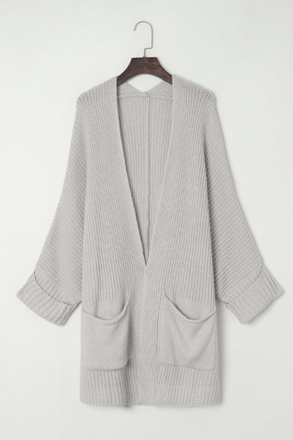 Get Back to It Waffle-Knit Cardigan