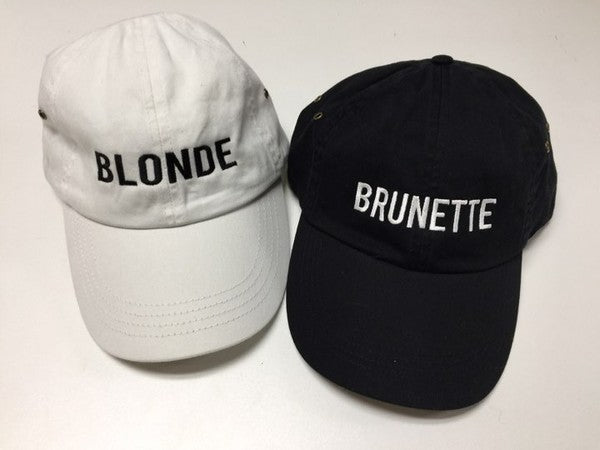 Brunette Baddie Hat