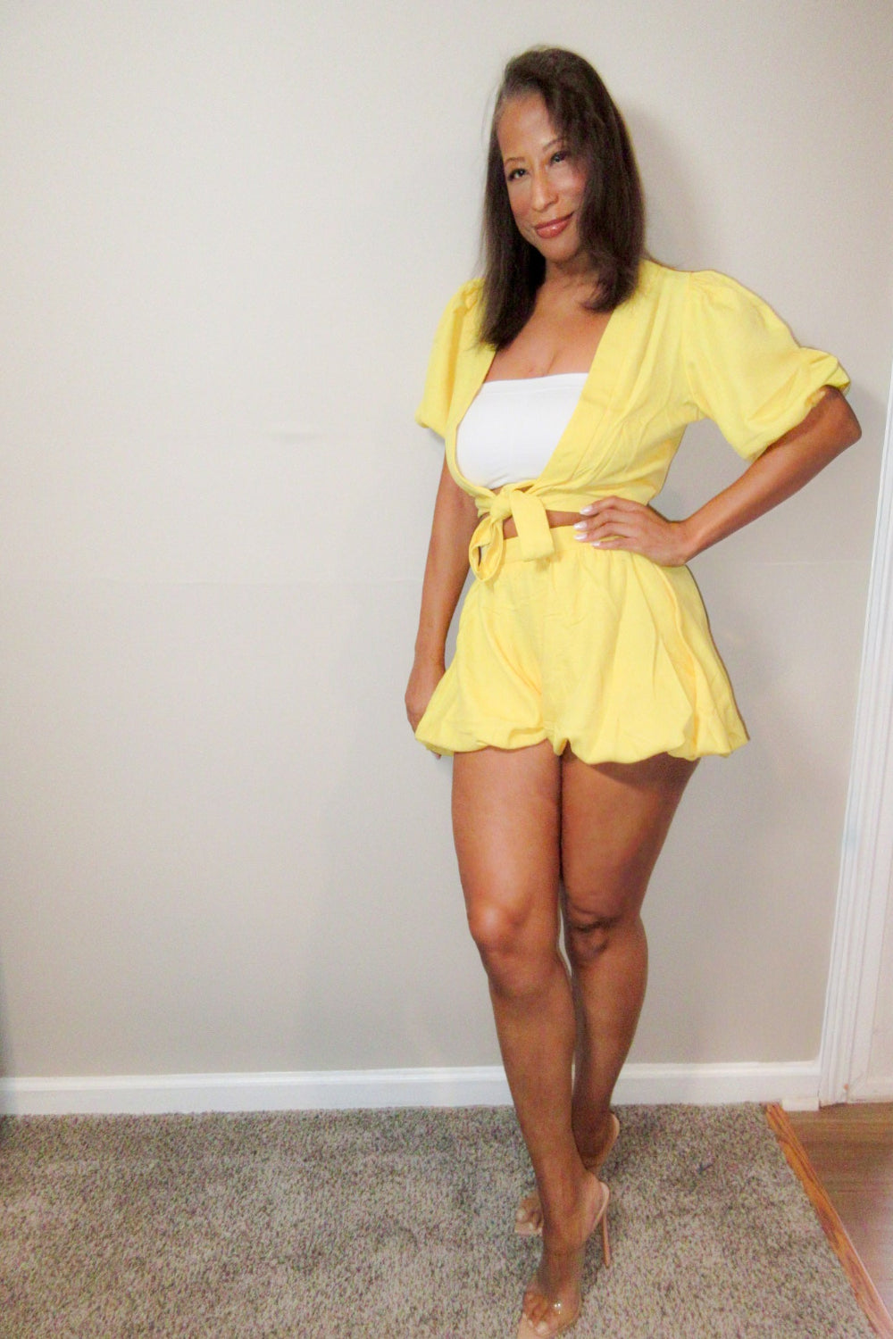 Lemon Drop Short Set