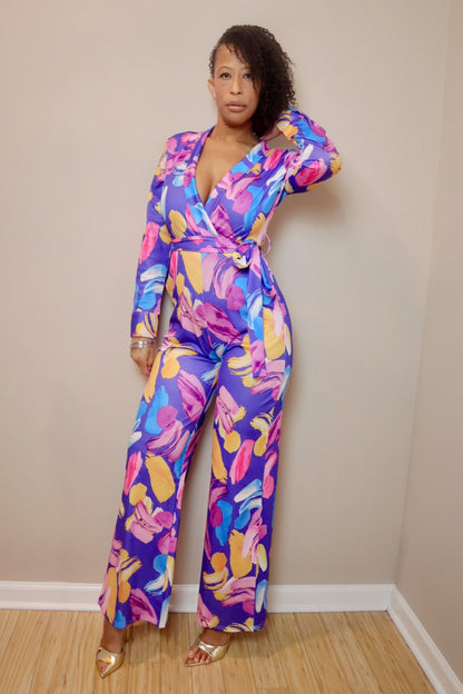 Brunch Queen FLoral Jumpsuit