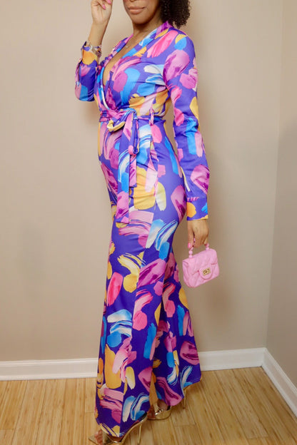 Brunch Queen FLoral Jumpsuit