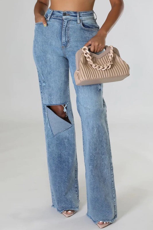 Tyger Wide Leg Jean