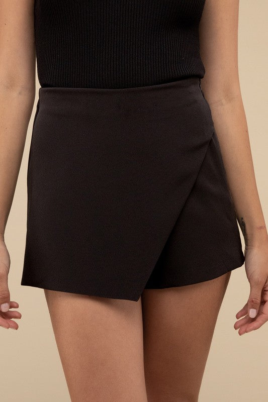 Miami Heat High Waist Asymmetrical Skort