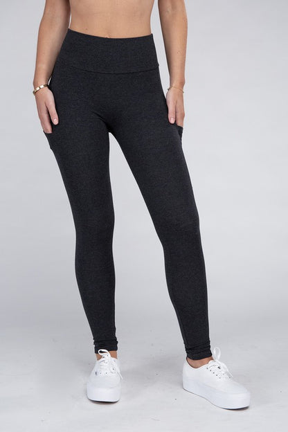 Leg Day Active Leggings Featuring Concealed Pockets