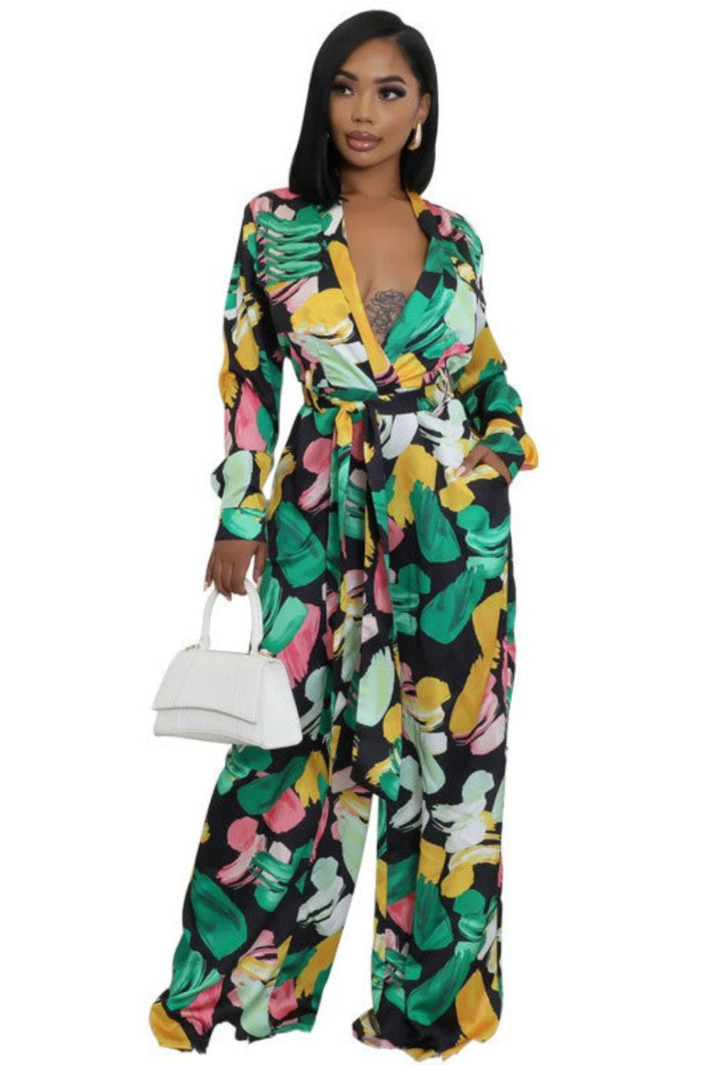 Brunch Queen Floral Jumpsuit