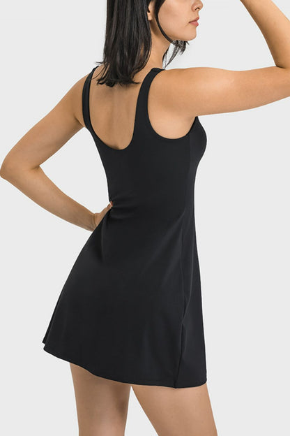 Tennis Babe Tank Dress with Full Coverage Bottoms