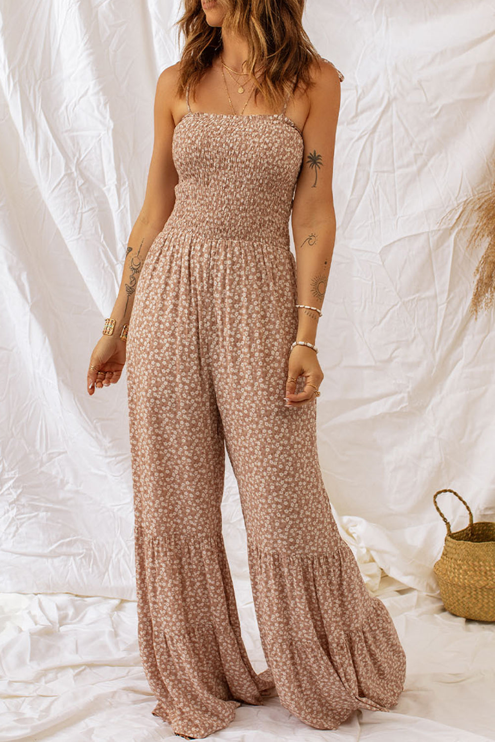 Belinda Floral Wide Leg Jumpsuit